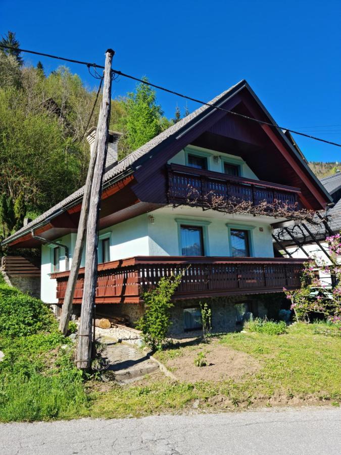 Вилла Pocitniska Hisa Novak Бохинь Экстерьер фото